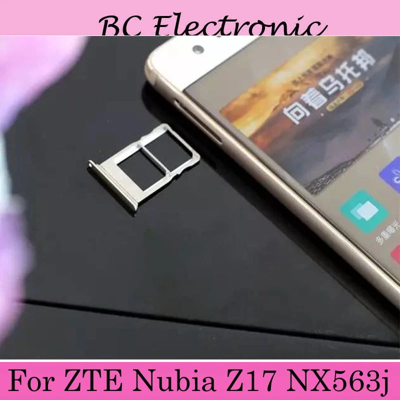 Новинка для Nubia Z17 Borderless NX563J Nano Sim + лоток карты держатель Слот гнездо Замена Z 17 |