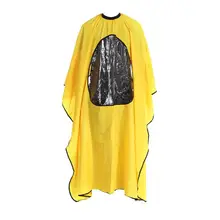 1 шт. взрослых салон парикмахеры стрижка Парикмахерские парикмахера Водонепроницаемый накидка платье Парикмахерская крышка прозрачная ткань Чехлы для мангала au3