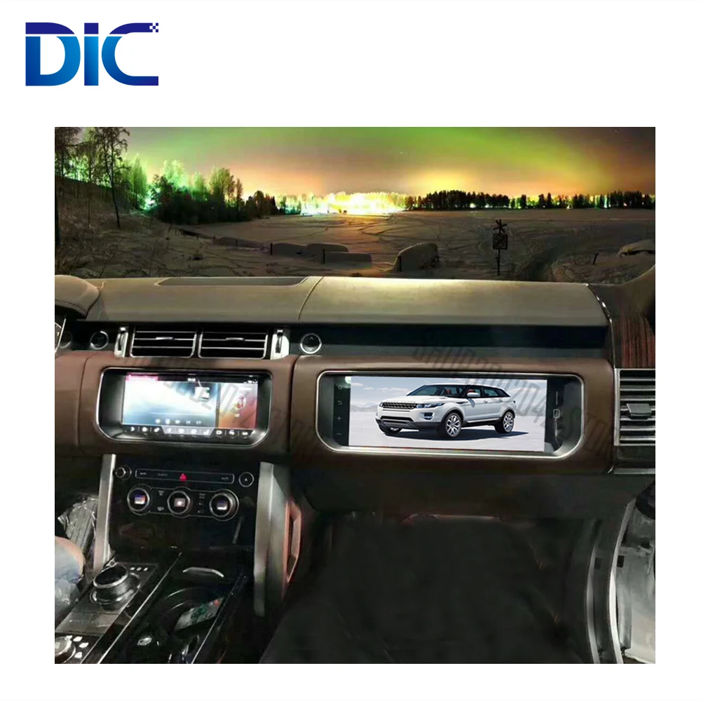 Cheap DLC Full touch screen 5 colors 12 inch entertainment monitor Android First officer copilot for Land Rover Range Rover vogue 8