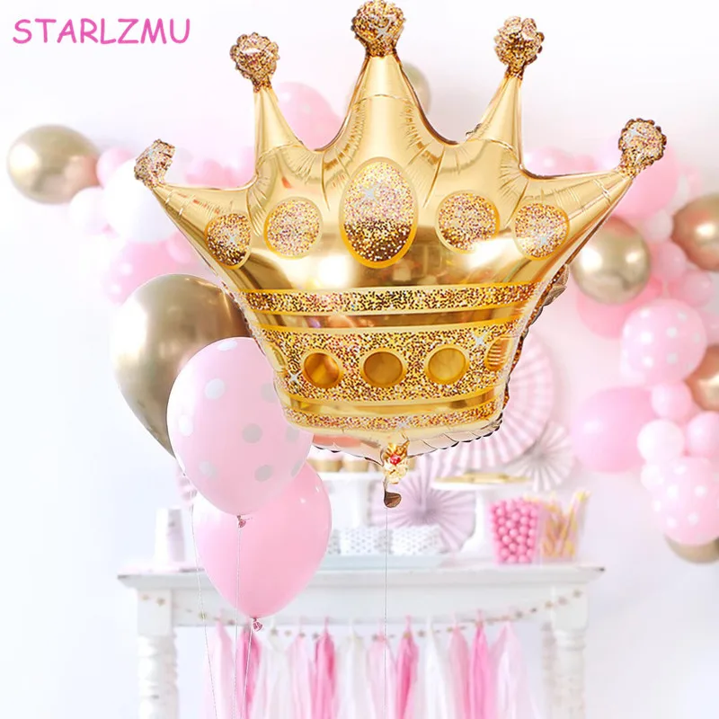 STARLZMU-40inch-Gold-Crown-Foil-Balloons-Baby-Shower-birthday-Decorations-baloon-Princess-balloon-Prince-Party-supplies.jpg_640x640_