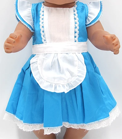 Детская Одежда для куклы 43-45 см, игрушка для новорожденных, кукла и американская кукла, платье для девочек, модное платье с героями мультфильмов - Цвет: M---367