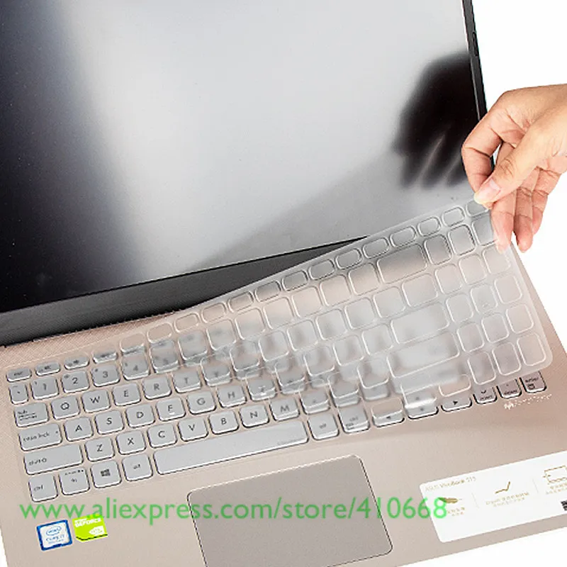 

TPU Keyboard Cover Skin Stickers Protector For Asus S5300 S5300U S5300UN for 2018 Newest ASUS Vivobook S15 (With Numeric Keys)