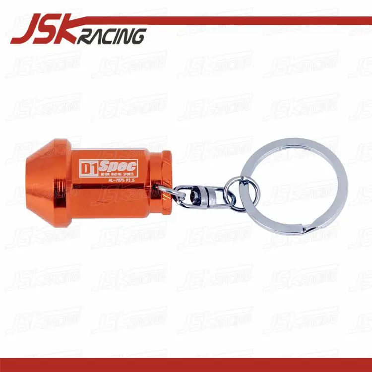 

Lug Nuts Keychain Wheel Hubs Screw Keyrings(JSKUNWHKC005)