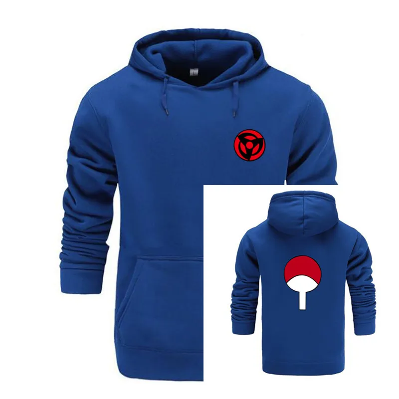  2018 New Naruto Anime Fashion Hoodies And Sweatshirts For Couples Fashion Winte Hoodies Men Uchiha 