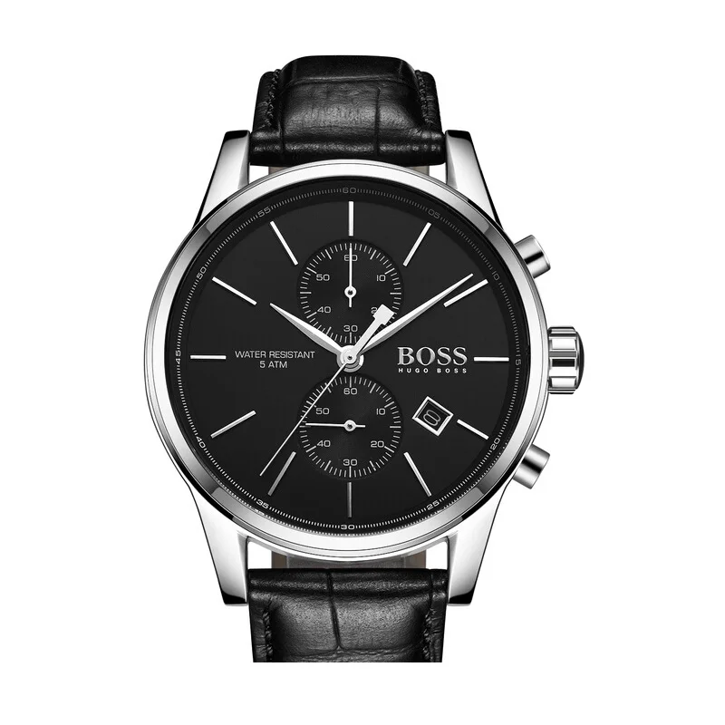 

BOSS Men Quartz Watch Vintage Business Wristwatch Mens Gents CHRONO Black Watch - 1513279