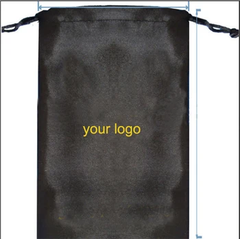 

black satin bag