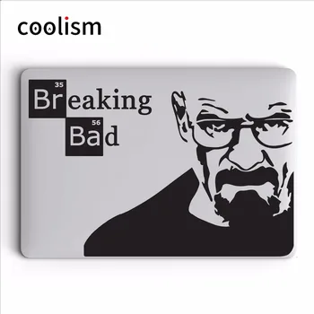 

Breaking Bad Heisenberg Laptop Sticker for Apple MacBook Pro Decal Air Retina Mac 11 12 13 15 inch Vinyl Art Notebook Skin Decal