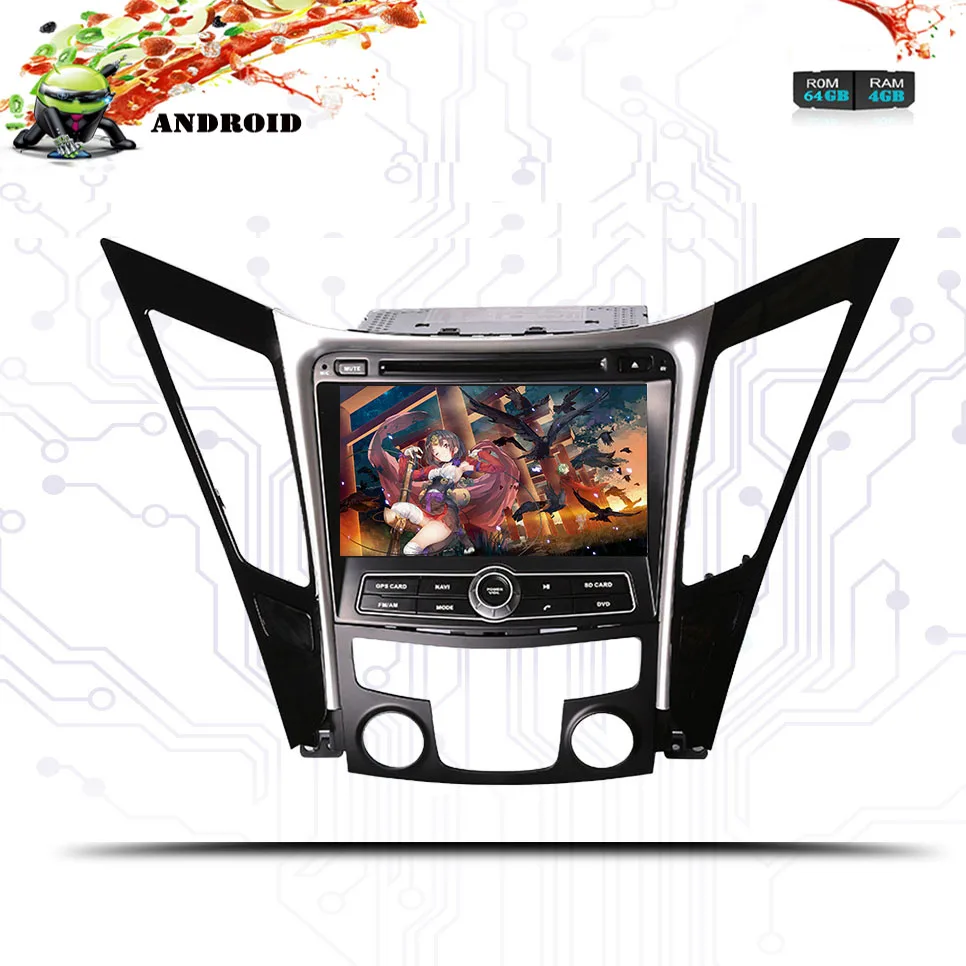 8 ''IPS Android 9 0 4 Гб Ram Авто Радио dvd видео плеер gps лента из ПК медиа музыкальный