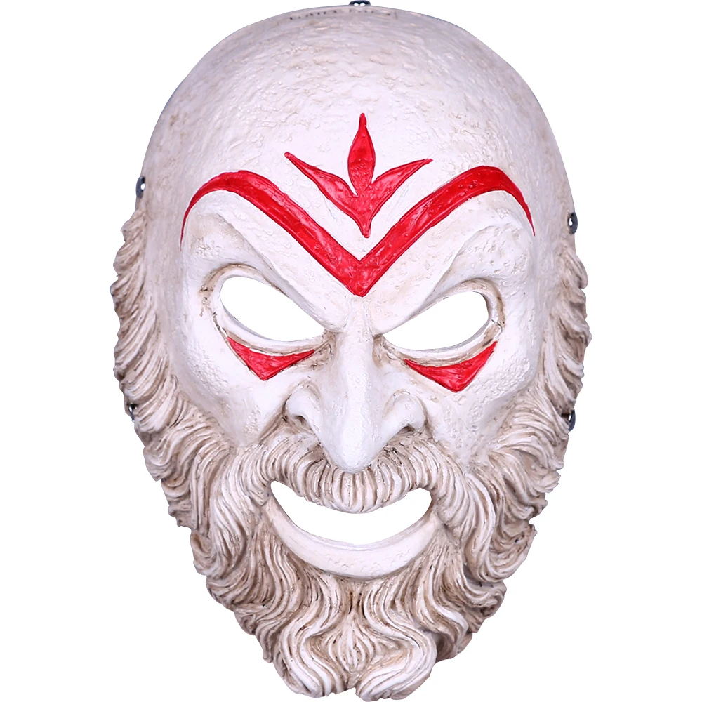 Game Assassin Creed Odyssey Hierarch Mask Resin Cosplay Accessories Halloween Props Prom Party Resin Mask Gift (17)