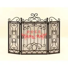 Best Offers High-grade, wrought iron floor mantel Wai flameproof enclosure fire screen A fire of coals fence Best Offers High-grade, wrought iron floor mantel Wai flameproof enclosure fire screen A fire of coals fence