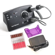 Электрический аппарат для маникюра 30000 об/мин для ногтей Педикюр фрезерный станок сверла набор гель исчезают для снятия лака акрил шлифовка бандажей