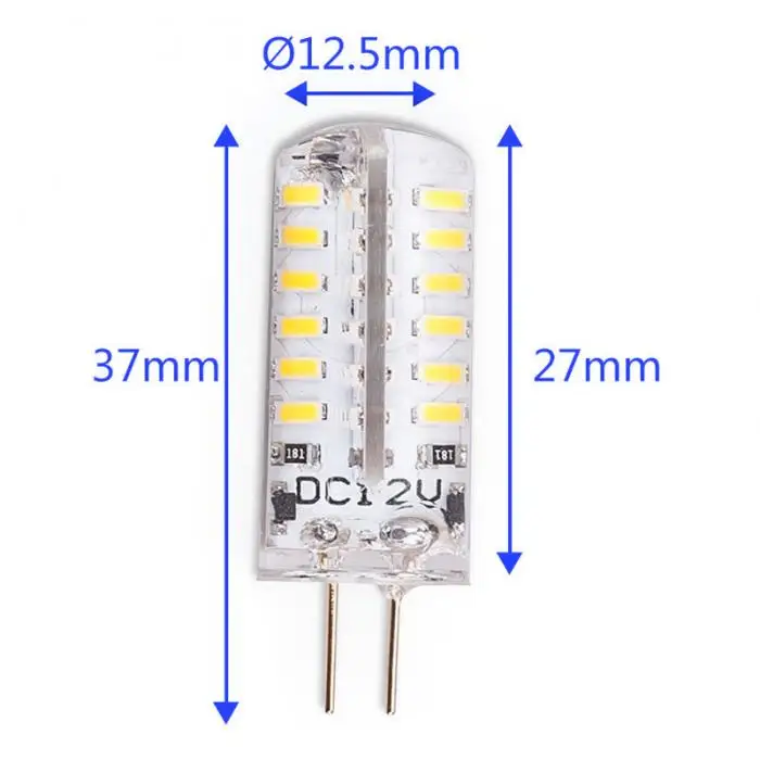 10 шт. G4 5 Вт светодиодная лампочка-Кукуруза лампа DC12V энергосберегающая лампа для украшения дома SLC88