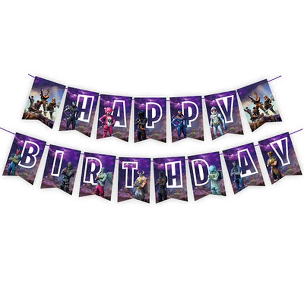 

Game loot llama Fortnight Figure color Latex Balloons Miner Toy Festive Party Aluminum balloon Decorations Night Supplies