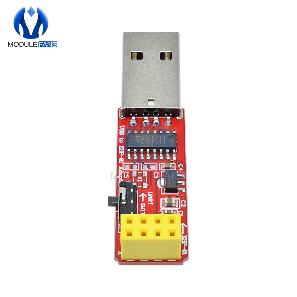 CH340 USB к ESP8266 серийный ESP-01 ESP-01S ESP01 ESP01S беспроводной Wifi разработчик плата модуль для Arduino программист адаптер