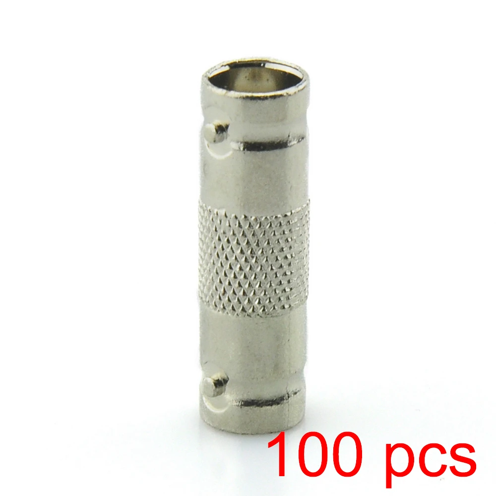 

100x BNC Female to Female Inline Coupler Coax Connector Extender Coax RG6 RG59