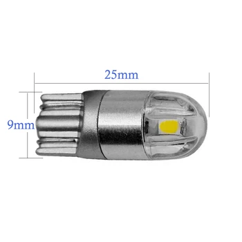 

T10 10X T10 W5W 194 501 168 2 SMD LED Car Turn Side interior Reading Parking Dome Led Light White Lamp Auto car styling 12V 24V