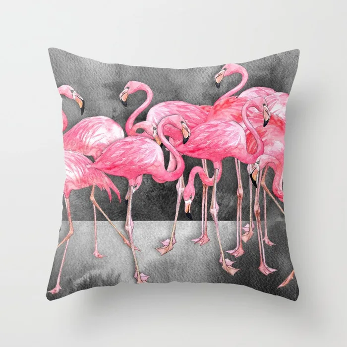 flamingo-collage-in-watercolor