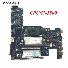 Для lenovo G50-80 Материнская плата ноутбука i7-5500U процессор 2,40 ГГц ACLU3/ACLU4 UMA NM-A362 5B20H14443 полный тестирование