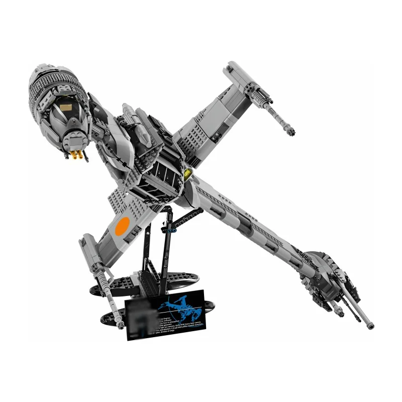 

LEPIN 05045 1487Pcs Star Genuine War Series The B Starfighter wing Model Educational Building Blocks Bricks Toys for Children