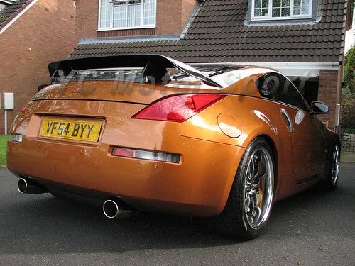2002-2008 Nissan 350Z Z33 Nismo Version 1 Style Rear Spoiler FRP (17)