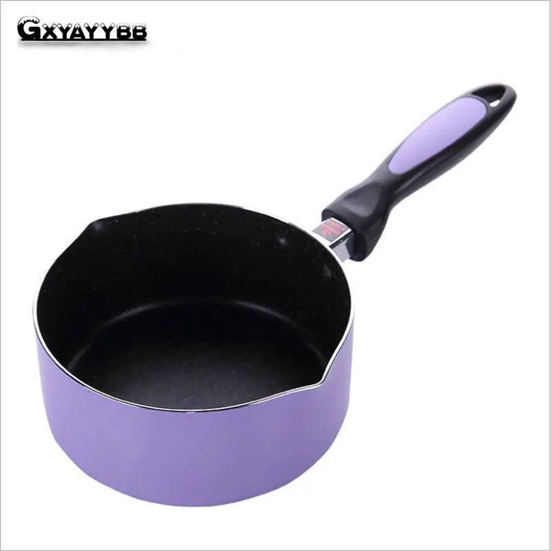 Мини кастрюля GXYAYYBB из алюминиевого сплава 16 см|sauce pan|nonstick pancooking pan |