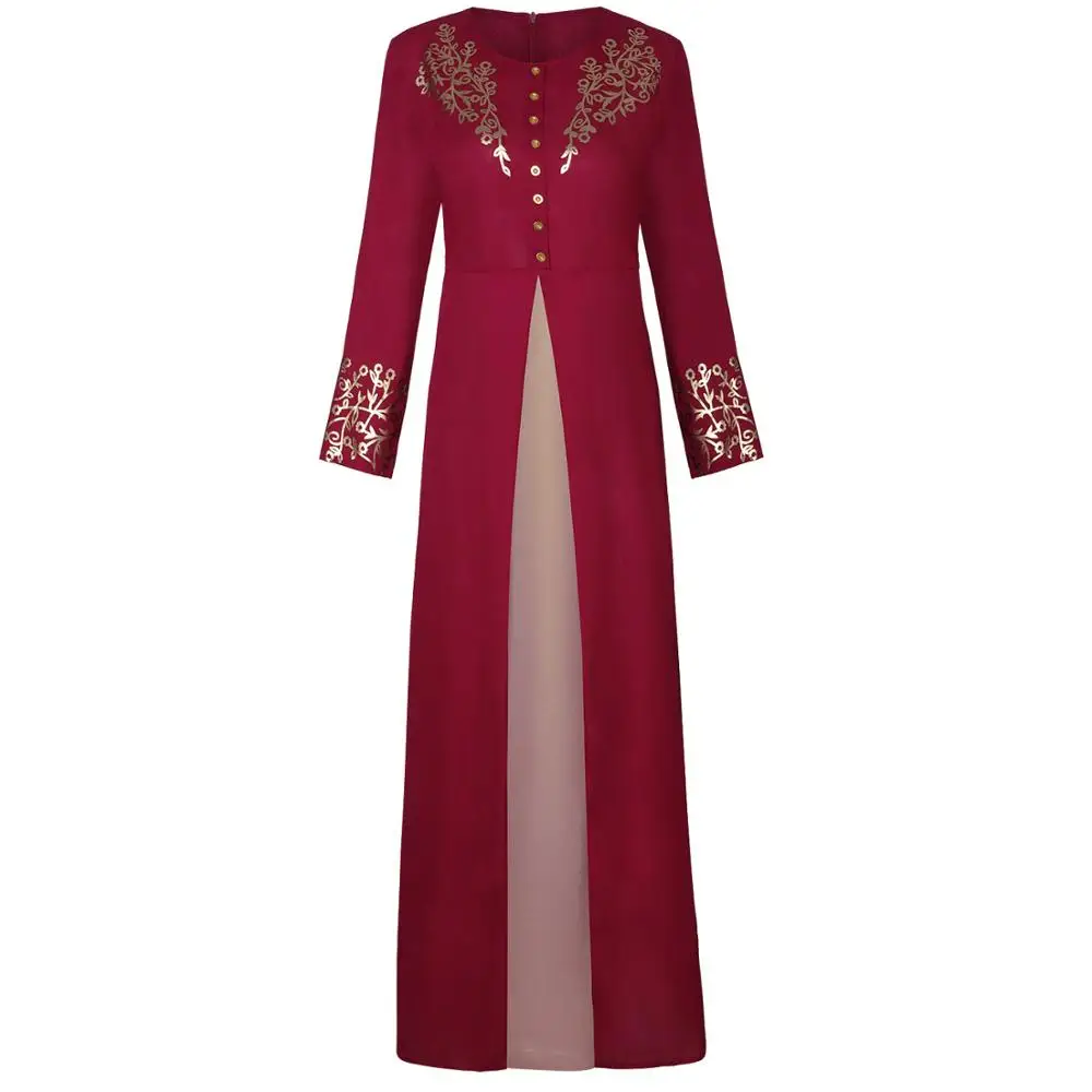 Абая для женщин мусульманское платье женское gamis wanita Дубаи moslim jurken robe musulmane femme