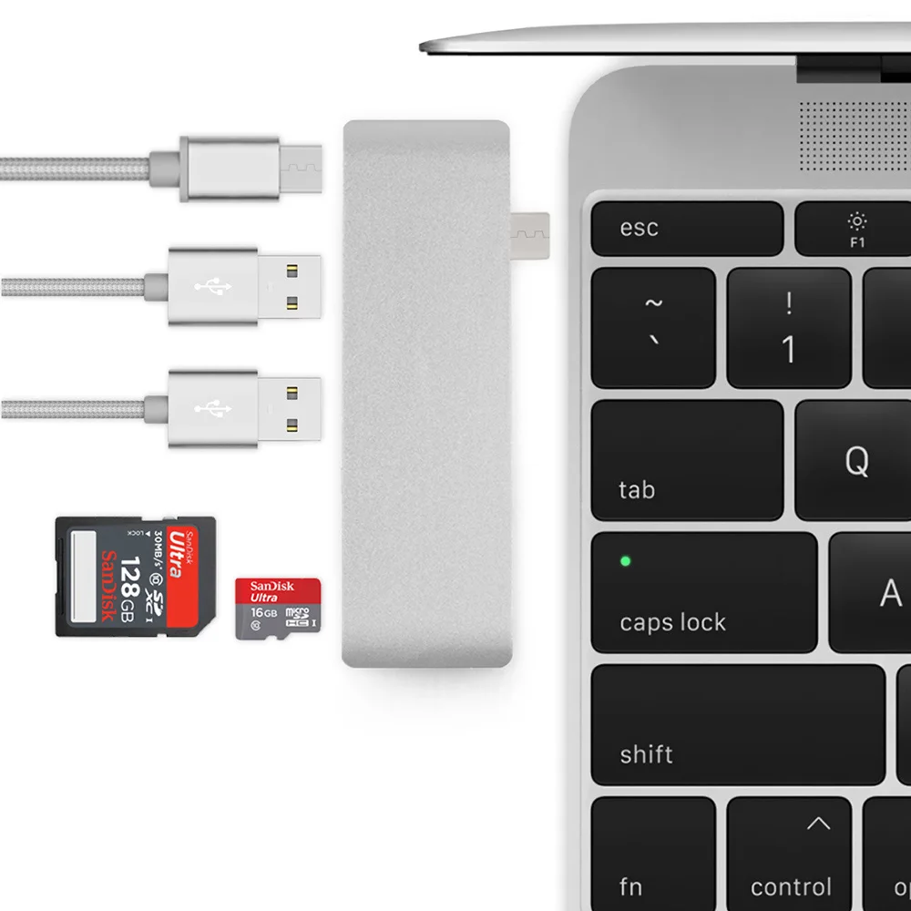 TF SD, Adaptador para MacBook Novo Pro