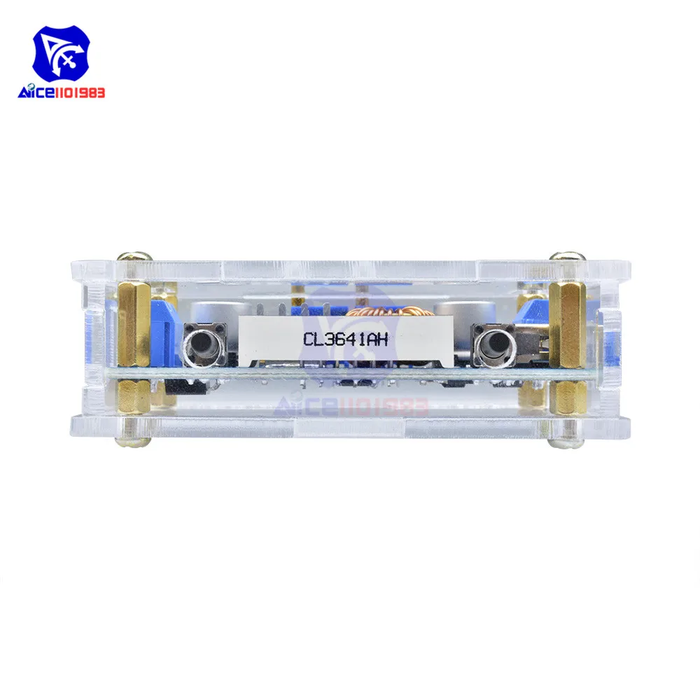 5A CC/CV питание понижающий модуль заряда батареи светодиодный USB Вольтметр Амперметр регулятор напряжения блок питания с Чехол