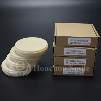 

4PCS CAD CAM Milling PMMA discs Open system 98x20mm A1/B1 for Long Temparory