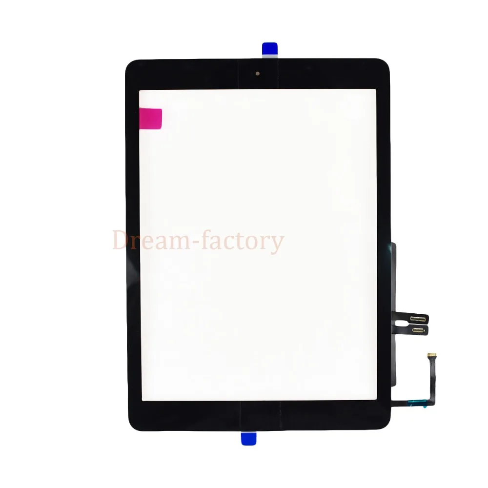 

20pcs DHL Shipping For iPad 2018 A1893 A1954 Touch Screen Digitizer For iPad 6th includes Home Button +Camera holder+Adhesive