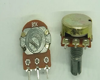 Brand New 5Pcs1 2 10 20 50 100 500 K Ohm Potentiometers Single Linear Potentiometer