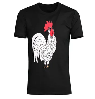 

High Quality Men's Fashion T-shirts New Arrival Men's Red View Strong Cock Embroidery And Printing T-shirts M-l-xl-2xl-3xl