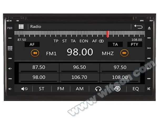 Top WITSON CAR DVD GPS for NISSAN QASHQAI/Tiida/PALADIN car audio player with bluetooth car stereo navigation gps support DVR/Wifi 21