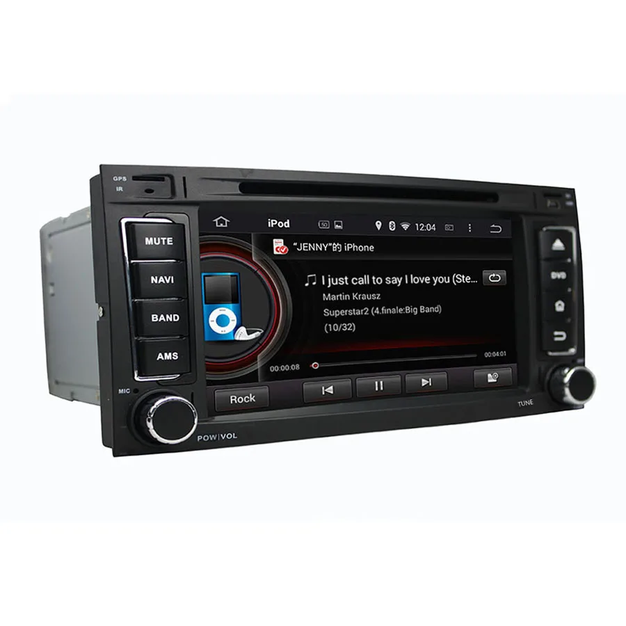 Best Fit for T OUAREG MULTIVAN Car Radio GPS Music player tape recorder Android 9.0 64GB big memory DSP equalizer IPS touch screen 1