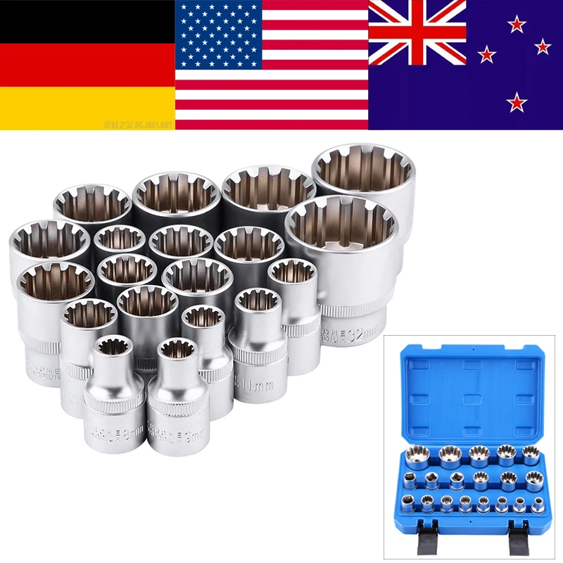 hex torx socket set