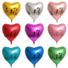 1pc 75cm rojo en forma de corazón de Globos para fiesta de boda decoración cumpleaños Globos para bodas y eventos de fiesta Balony Globos