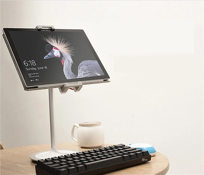 Liga de Alumínio Suporte para Ipad Hyvarwey Livre Levantamento Polegada Telefone - Tablet pc Desktop Pro Iphone Superfície Livro Xg-s3 4.7-12.9 - Imagem 3