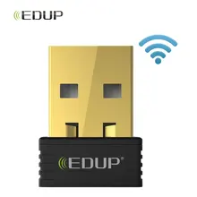 EDUP сетевая карта mini usb беспроводной wifi адаптер 150 Мбит/с Wi-Fi приемник 802.11n usb ethernet адаптер Поддержка для ПК Windows Mac