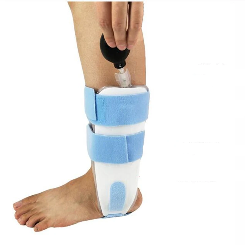 

FIRECLUB Inflatable snorkel airbag protector splint ankle sprain fixed brace ankle varus valgus orthosis(ASK-AS-201)