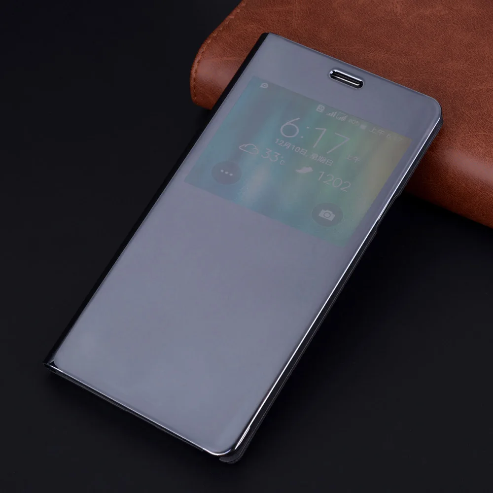 Asuwish флип-чехол кожаный чехол для телефона samsung Galaxy Note 4 Note4 не SM N910 N910F N910C N9100 SM-N910F SM-N910C смарт-чип - Цвет: Black