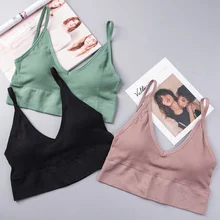 Летний удобный топ на бретелях для девочек, Женская Стеганая майка, тонкий укороченный топ без рукавов