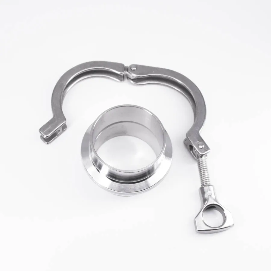 2 &quotTri Clamp x 51 мм Труба из нержавеющей стали санитарная шт. SS304 сварочные