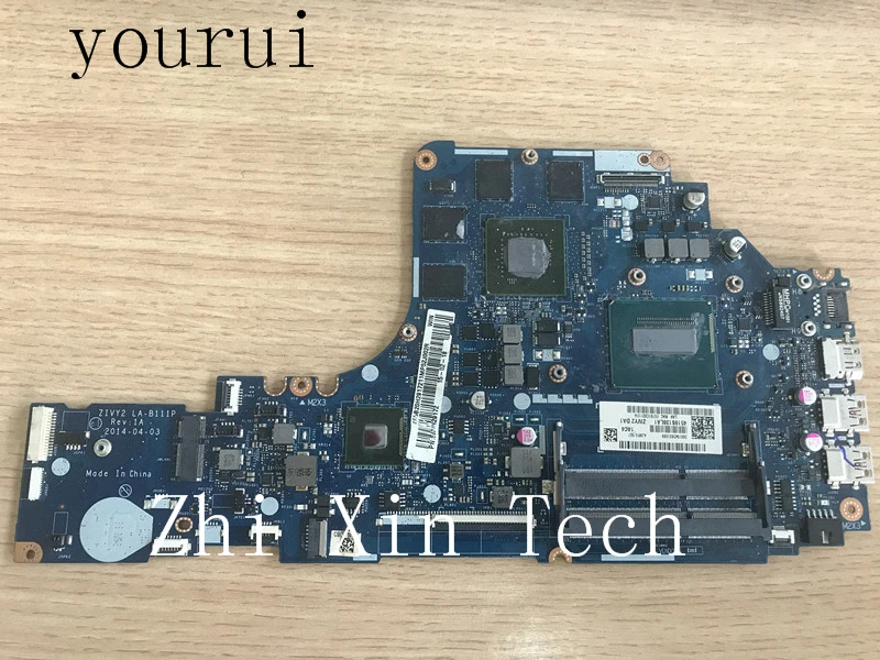Yourui для Lenovo IdaPad Y50-70 Материнская плата ноутбука 5B20H29170 ZIVY2 LA-B111P с i7-4720HQ процессор DDR3