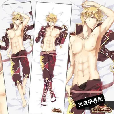 

Anime Hugging body pillow case 150*50 GAME Wanted Jonny BL Male 150*50