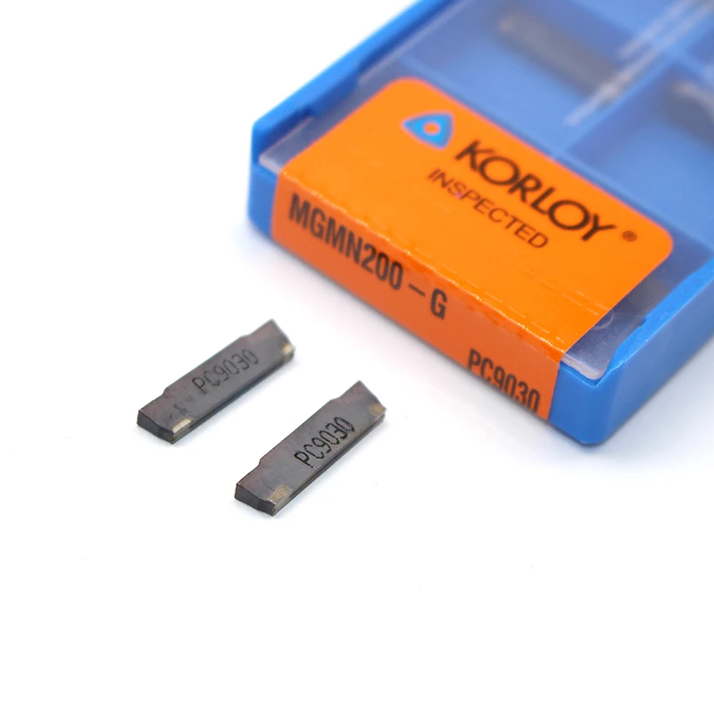 

MGMN200 G PC9030 grooving carbide inserts MGMN 200 high quality lathe cutter turning tool Parting and grooving