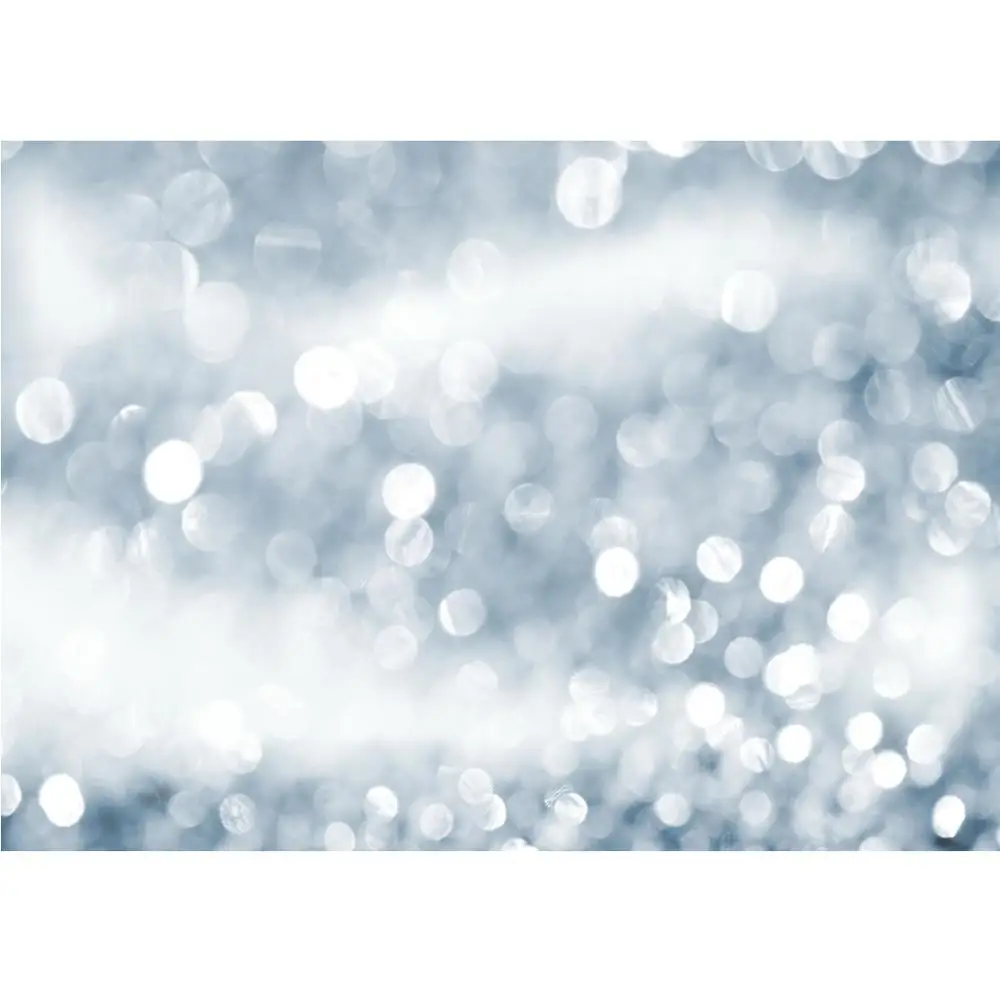 Light Blue Glitter Birthday Party Vinyl Photography Backgrounds Portrait Photographic Backdrops Photo Studio Children Photobooth |