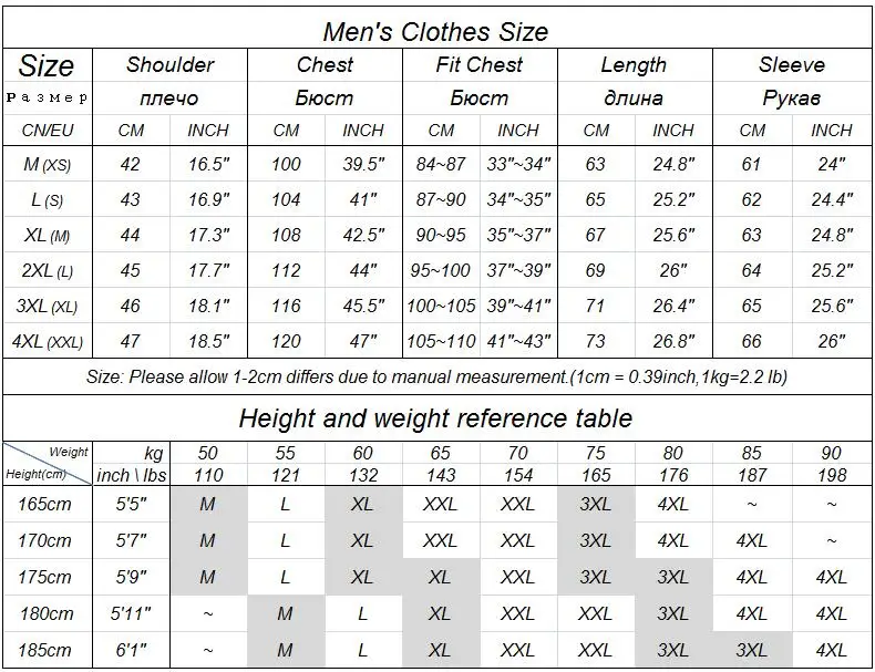  M~4XL(100~120CM)