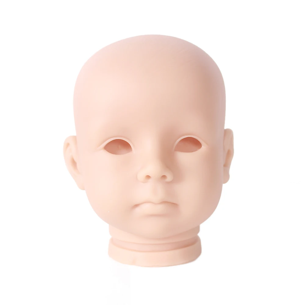 DIY пустой набор мягкий reborn doll kit части куклы силиконовая виниловая головка 3/4 руки