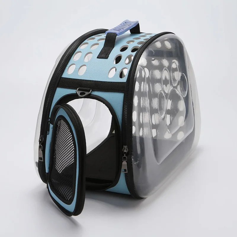 Multi function Pet держатель для переноски кошка собака Прочный ПВХ Дышащий Путешествия