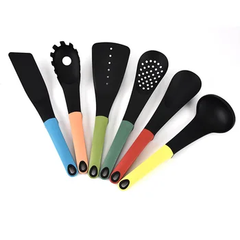 

Kitchen Set Kitchenware Six-piece Multi-function Cooking Spoon Shovel Color Bing Kitchenware Set c